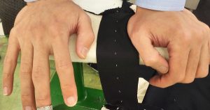 これが「生まれつき仕立て屋に向いた手」だ