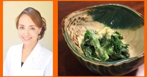 さっとゆでて和えるだけ * 菜の花の辛子マヨ和え *