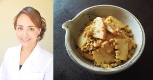 たけのこのカレーそぼろ炒め