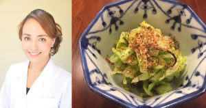 生のキャベツがもりもり