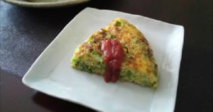 キャベツオムレツ