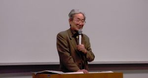 明治大学名誉教授・越智道雄先生