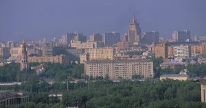 ロシア　モスクワ市内全景