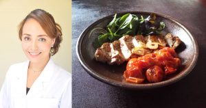 豚肉とミニトマトのフライパングリル