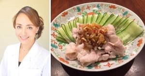 きゅうりと豚肉の中華冷菜